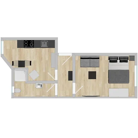 Hozo - Exklusivapartments Der Roze Living Apartment *